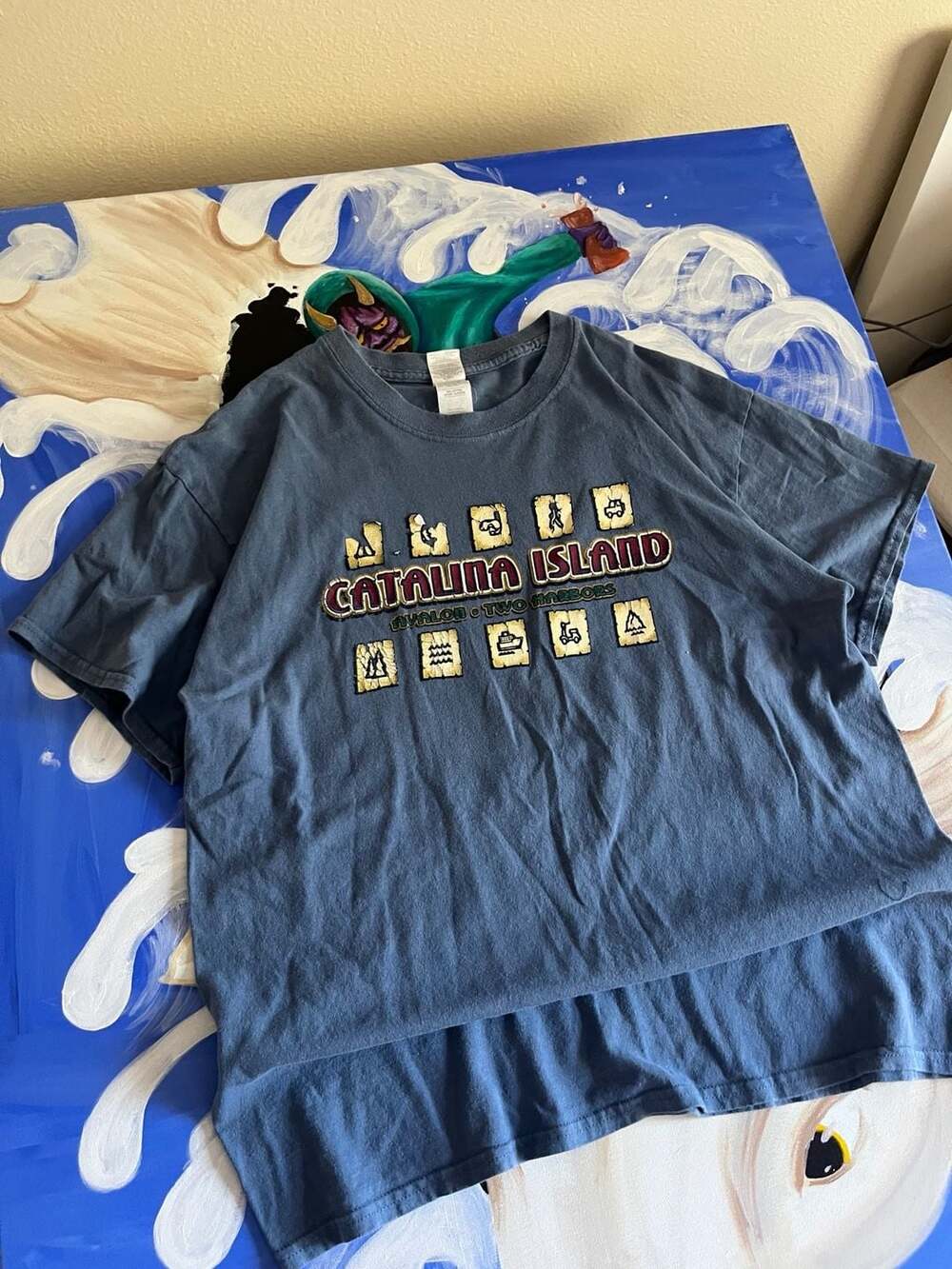 Gildan Catalina Island Avalon Two Harbors Graphic T-Shirt